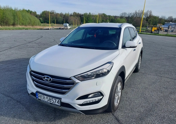 Hyundai Tucson cena 86000 przebieg: 72995, rok produkcji 2018 z Krosno małe 92